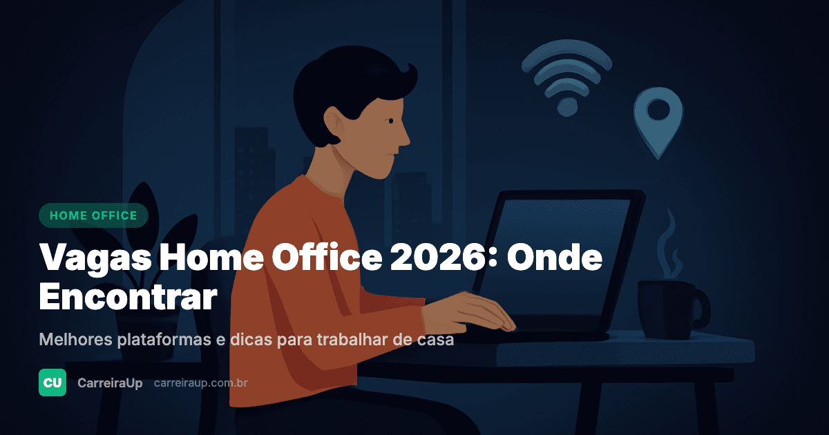 Vagas Home Office 2026: Onde Encontrar e Como Se Candidatar
